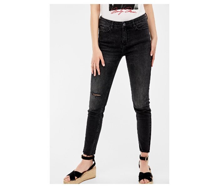 Springfield 682672501 Size 34 Denim for Women - Black - Zoom Image 2