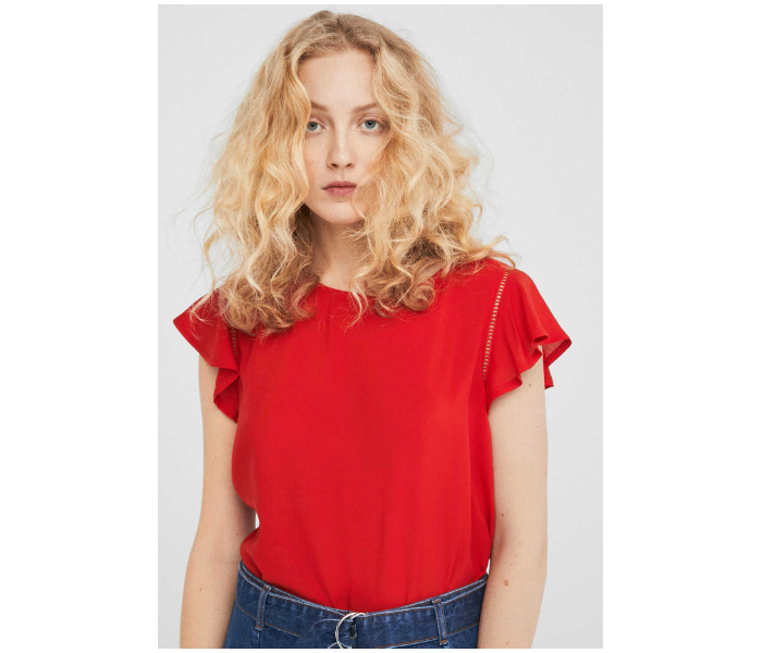 Springfield 886575264 Small T-Shirt for Women - Red - Zoom Image