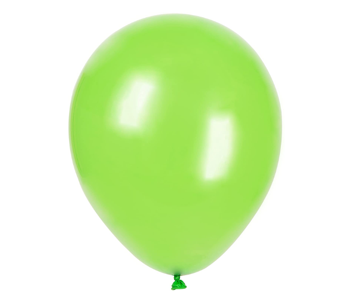 Mira Decor M D N12 2520 12 inch Pack of 25 Piece Latex Balloon - Lime Green - Zoom Image