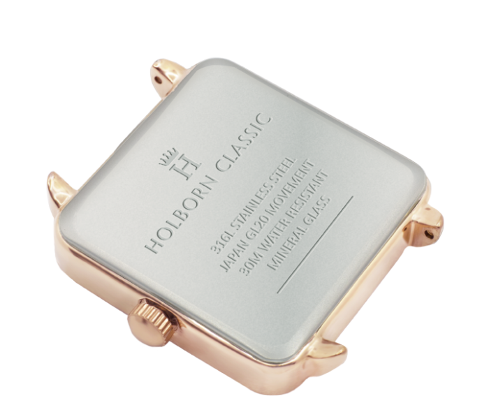 Holborn Classic  VS0014 28mm Victoria Pearl Watch for Women - Rose Gold and Snow White - Zoom Image 3