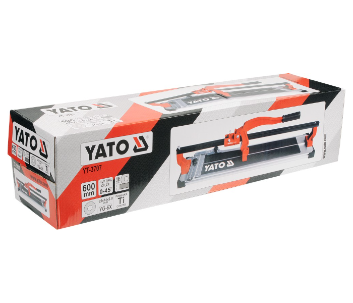 Yato YT-3707 600mm Tile Cutting Machine - Black and Red - Zoom Image 2