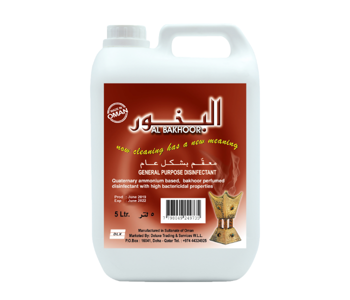 Al Bakhour DLX022 5Liter Gen Purpose Disinfectant Liquid - Zoom Image