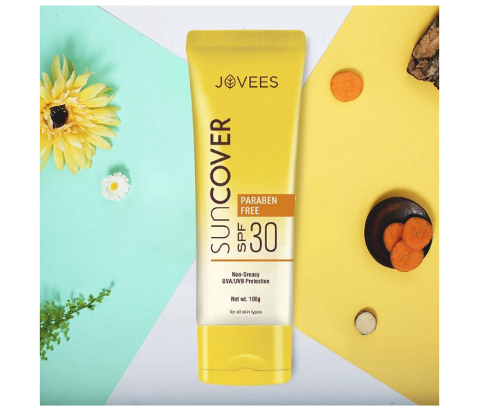 Jovees 64998 100gm Sandalwood Spf 30 Sandalwood Sun Cover - Zoom Image