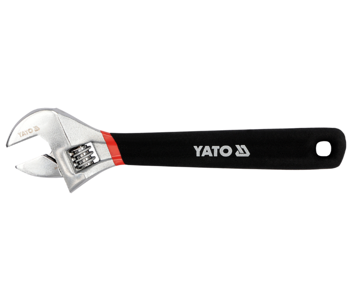 Yato YT-21653 300mm Cr-V Steel Adjustable Wrench - Black - Zoom Image