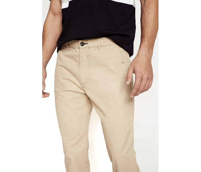 Springfield 155345351 Size 36 Chinos for Men - Beige - Zoom Image 2