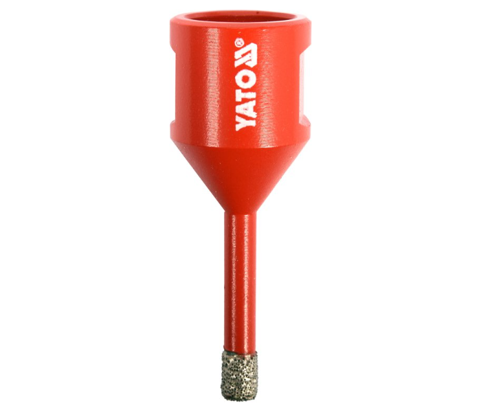 Yato YT-60441 6mm Diamond Drill Bit for Angle Grinder - Red - Zoom Image 2