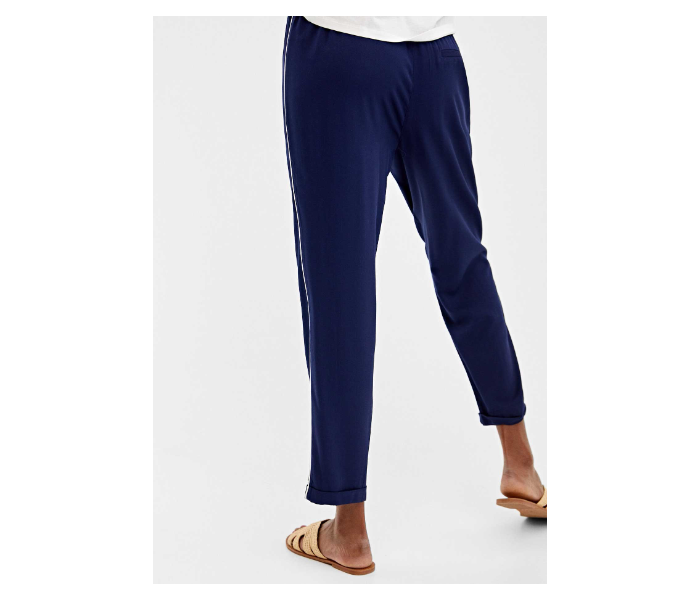 Springfield 683682816 Size 34 Cotton Pant for Women - Blue - Zoom Image 3