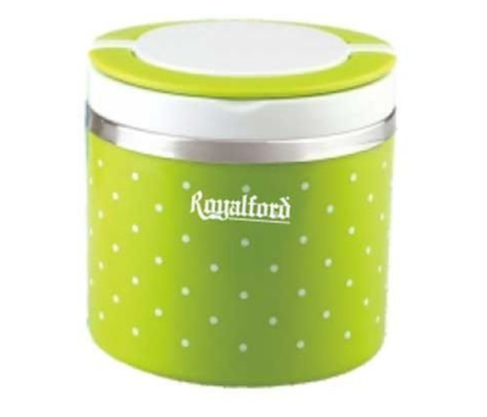 Royalford RF6144 Lumia Lunch Box - White and Green - Zoom Image