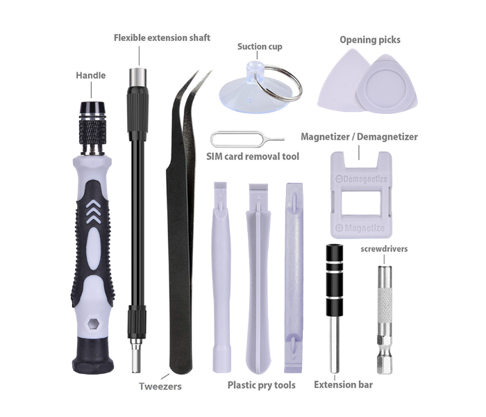 FN-Professional 115 In 1 Mobile Repair Magnetic Screwdriver Bit Tool Set - Zoom Image 2