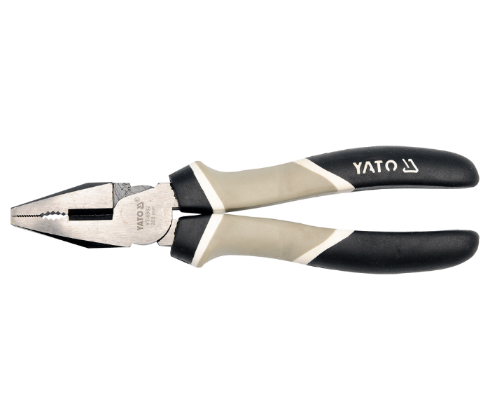 Yato YT-6582 8 Inch High Leverage Combination Plier - Grey and Black - Zoom Image 1