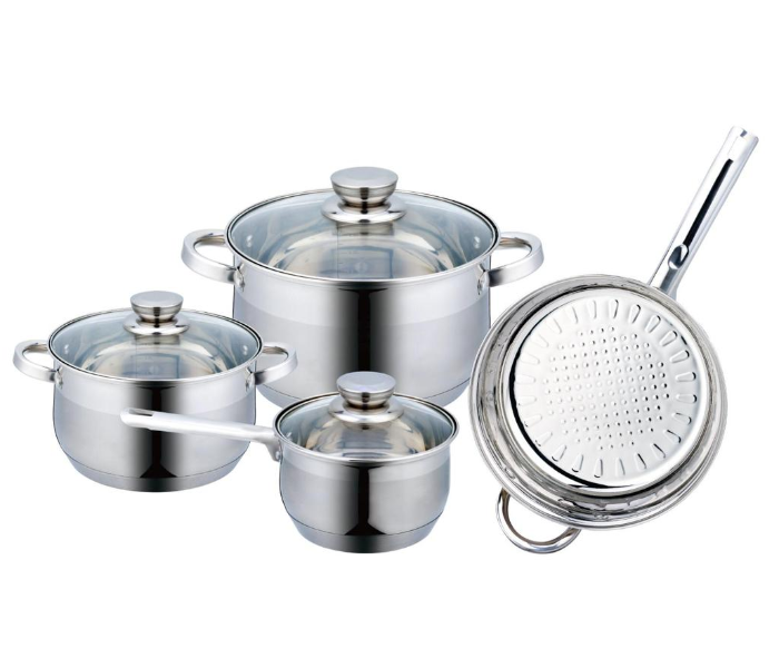 Gitco GIT66321 CW723 7 Pcs Stainless Steel Cookware Set - Zoom Image 1