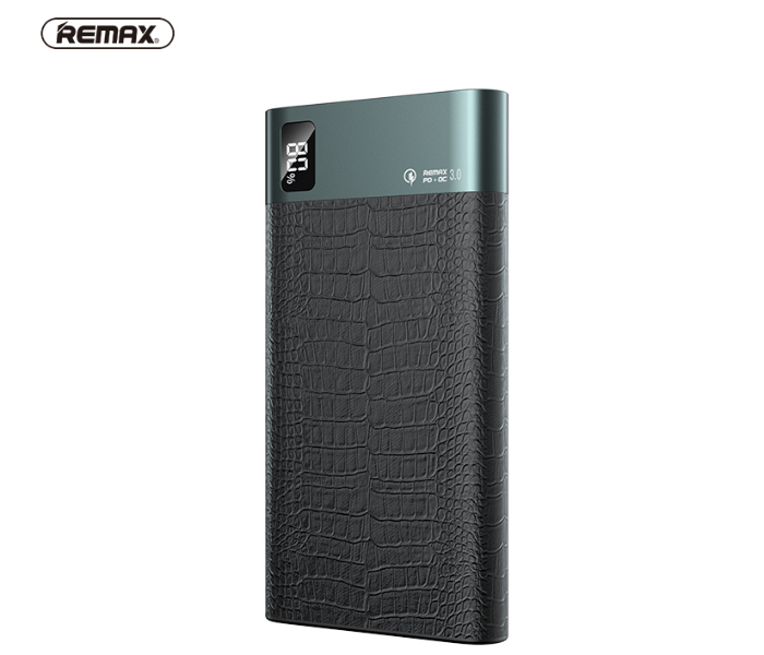 Remax RPP-5 Garie Series 10000mAh 18W 2 USB Power Bank - Black - Zoom Image 1