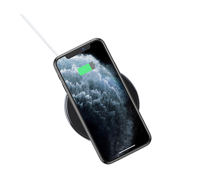 Wiwu M4B Fast Charging Wireless Charger - Black - Zoom Image 1