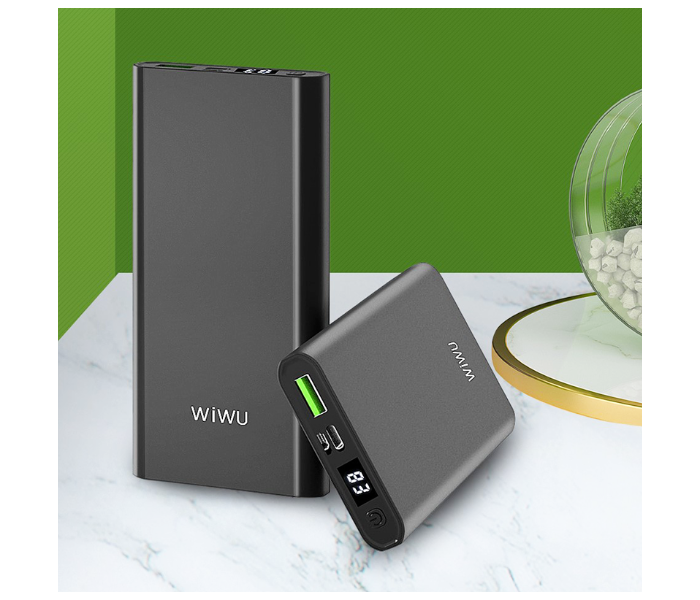 Wiwu W06B 10000Mah Fully Compatible Power Bank - Black - Zoom Image 6