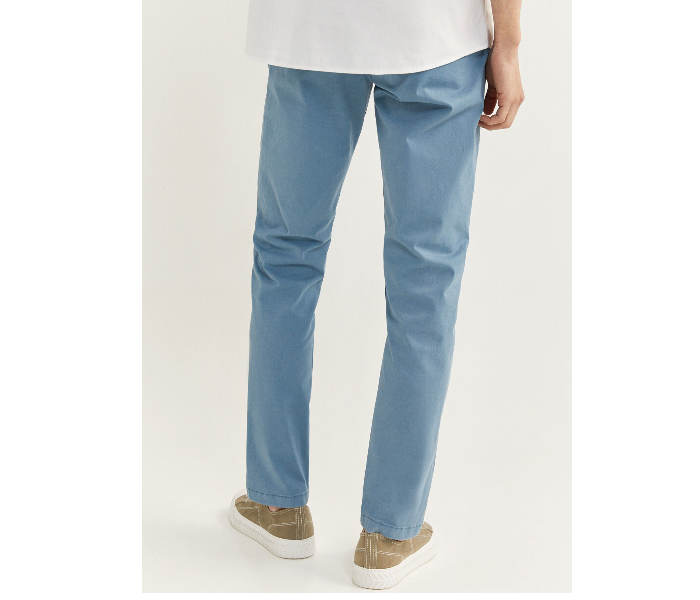 Springfield 155794716 Size 44 Chinos for Men - Light Blue - Zoom Image 3