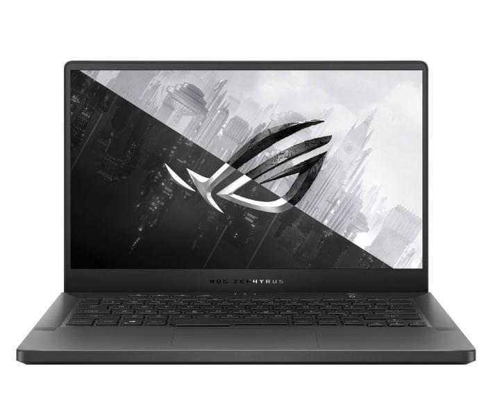 Asus Rog Zephyrus GA401QE-K2144T 14 Inch WQHD AMD RYZEN 9 5900HS Processor 16GB RAM 1TB SSD 4GB NVIDIA Geforce RTX3050TI Graphics Windows 10 Home - Grey - Zoom Image 1