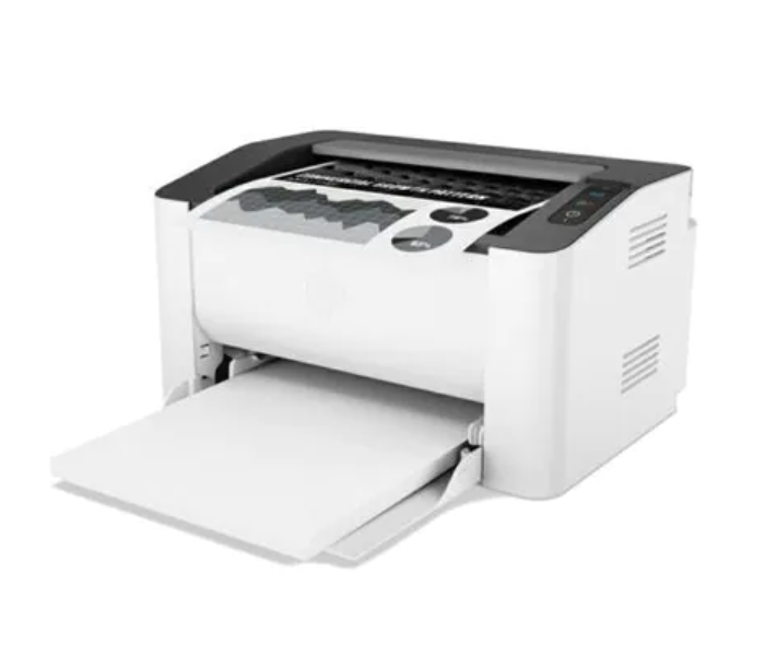 HP Laser 107W Wireless Office Printer - White - Zoom Image 1