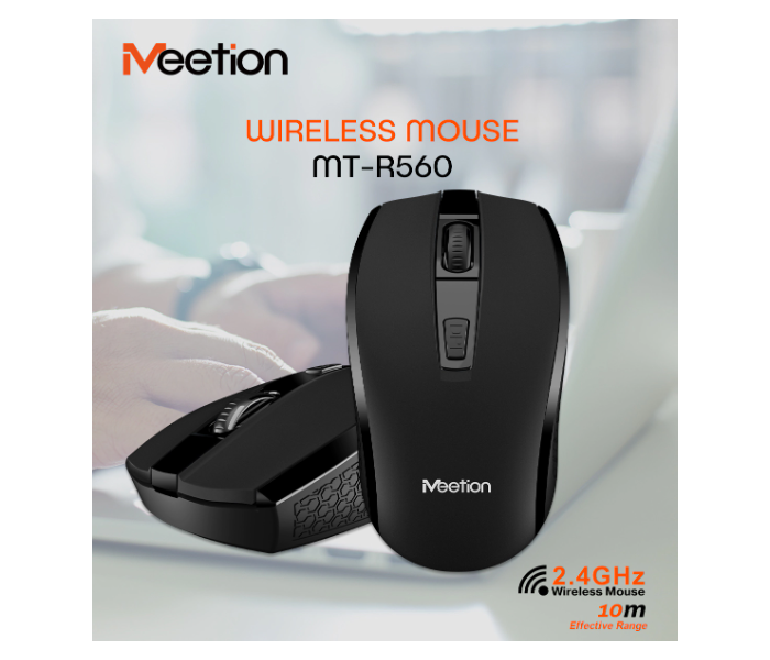 Meetion R560 2.4G Wireless Mouse Laptop Optical Mouse - Zoom Image 6