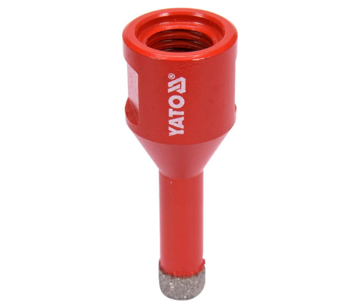 Yato YT-60443 10mm Diamond Drill Bit for Angle Grinder - Red - Zoom Image 2