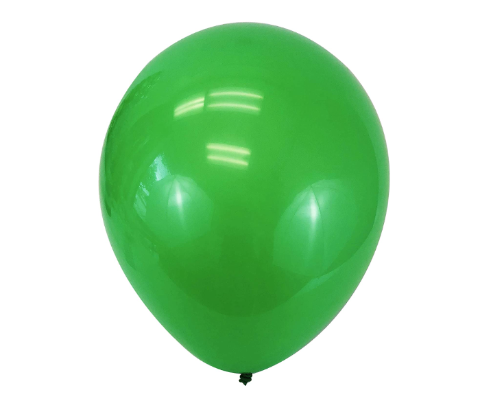 Mira Decor M D N12 257 12 inch Pack of 25 Piece Latex Balloon - Green - Zoom Image