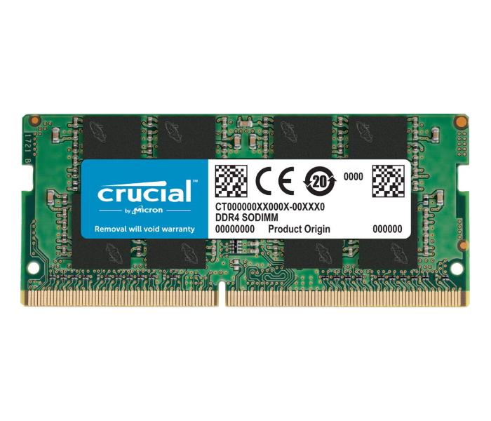 Crucial 4GB DDR4-2666 SODIMM Laptop Memory RAM - Zoom Image 1