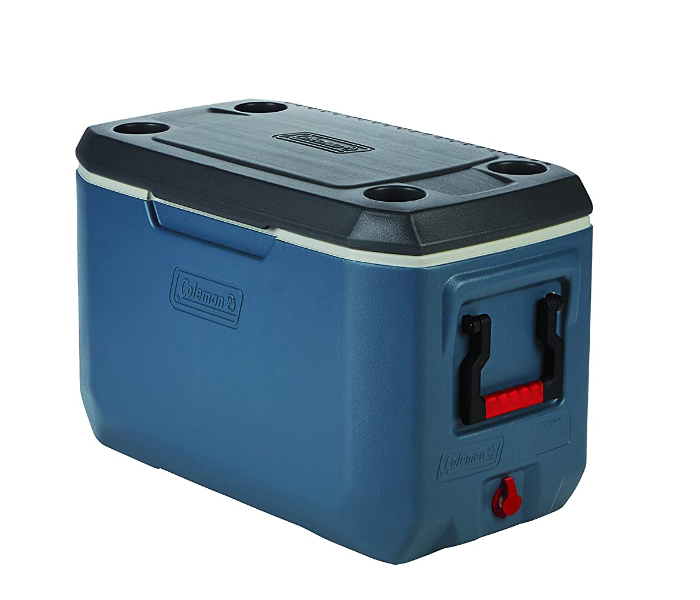 Coleman 3000005893 70 Quarts Camping Cooler - Blue and Black - Zoom Image 1