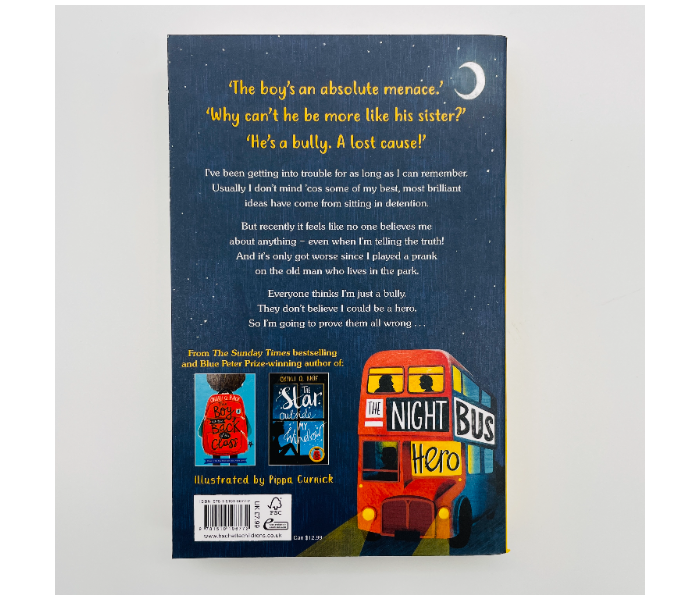 The Night Bus Hero Kids Book by Onjali Q Rauf - Zoom Image 2