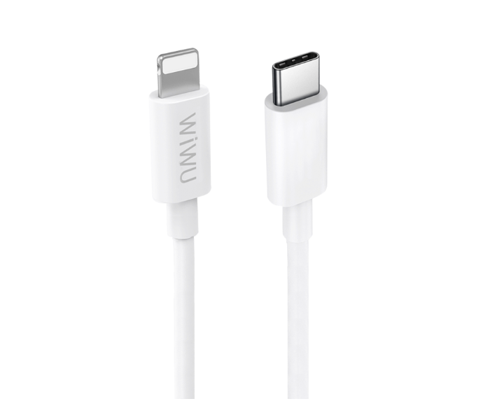 Wiwu G9012MW 20W G90 USB-C To Lightning Cable - White - Zoom Image