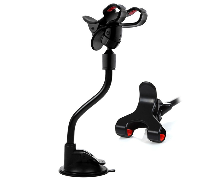 RMN Clip Type Smart Mount Mobile Holder - Black - Zoom Image 1