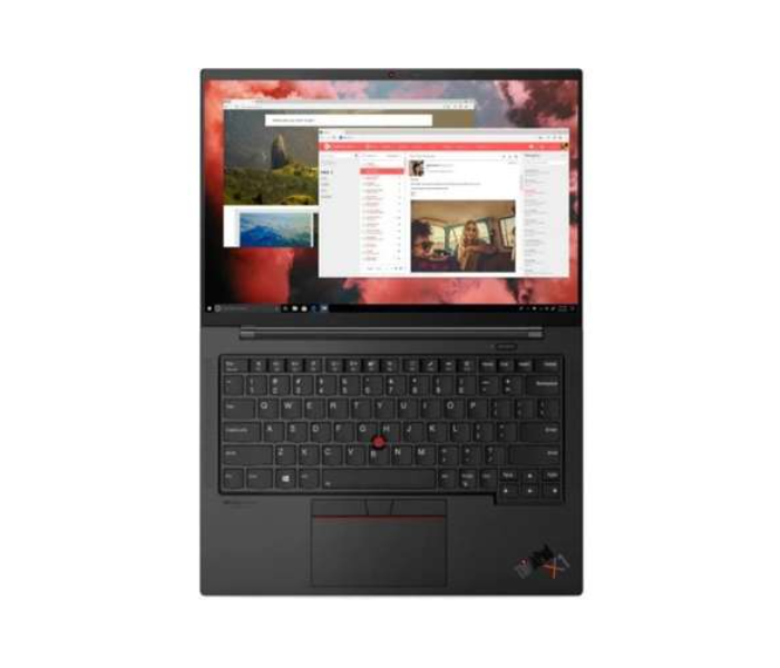 Lenovo ThinkPad X1 Carbon Gen 9 20XW004RUS 14 Inch Touch Screen Intel Core i7 16GB RAM 1TB SSD Intel Xe Graphics FP Reader Windows 10 - Black - Zoom Image 3