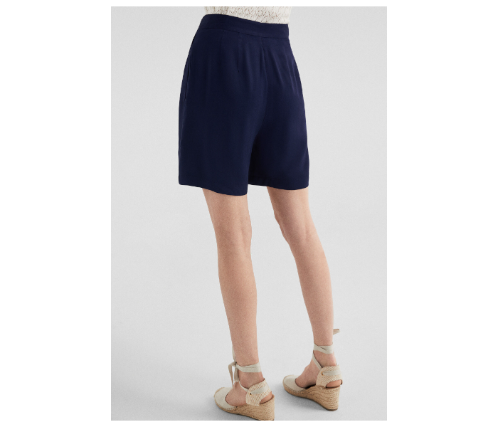 Springfield 685506716 Size 36 Mid-Rise Shorts for Women - Blue - Zoom Image 3