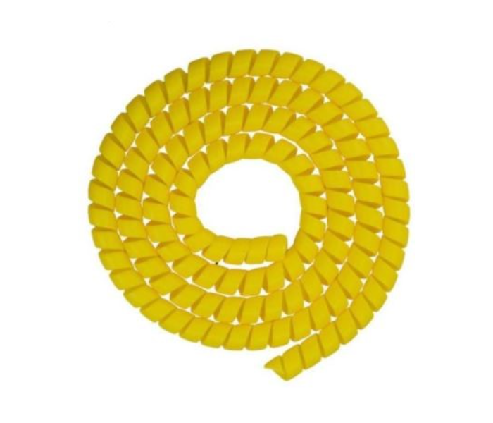 1 Meter Spiral Cable Wire Protector for Electric Scooter - Yellow - Zoom Image 1