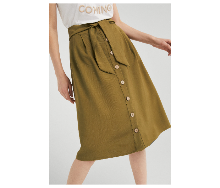 Springfield 688517921 Large Skirt for Women - Brown - Zoom Image 1