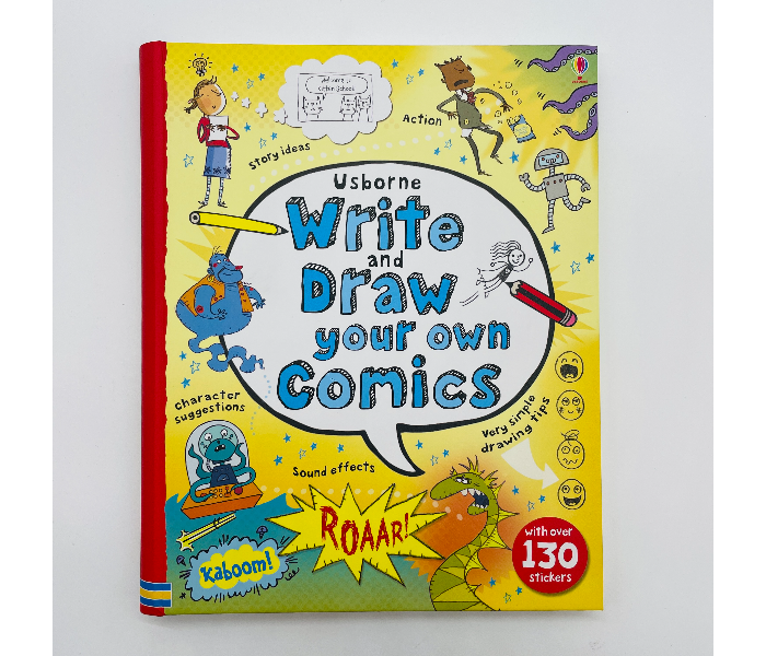 Write and Draw Your Own Comics Book Published by Usborne - Zoom Image 1