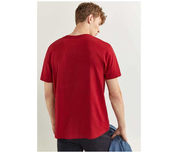 Springfield 712210160 Small Short Sleeve T-Shirt for Men - Red - Zoom Image 2