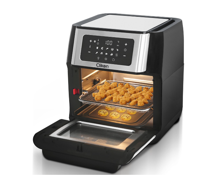 Clikon CK350 10L 1800W Air Fryer With Oven - Black - Zoom Image 4