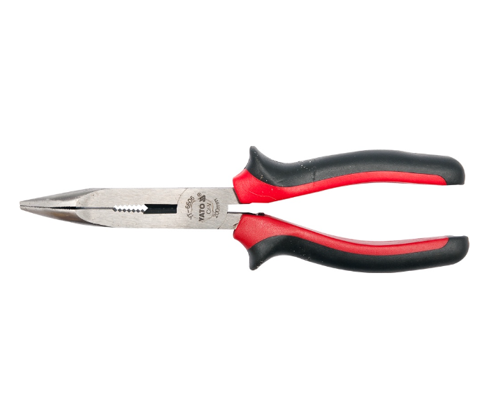 Yato YT-6606 8 Inch Bent Nose Plier - Black and Red - Zoom Image 1