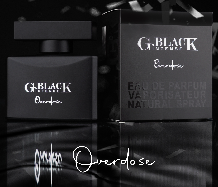 Paris 100ml G Black Intense Overdose Eau De Parfum for Men - Zoom Image 2