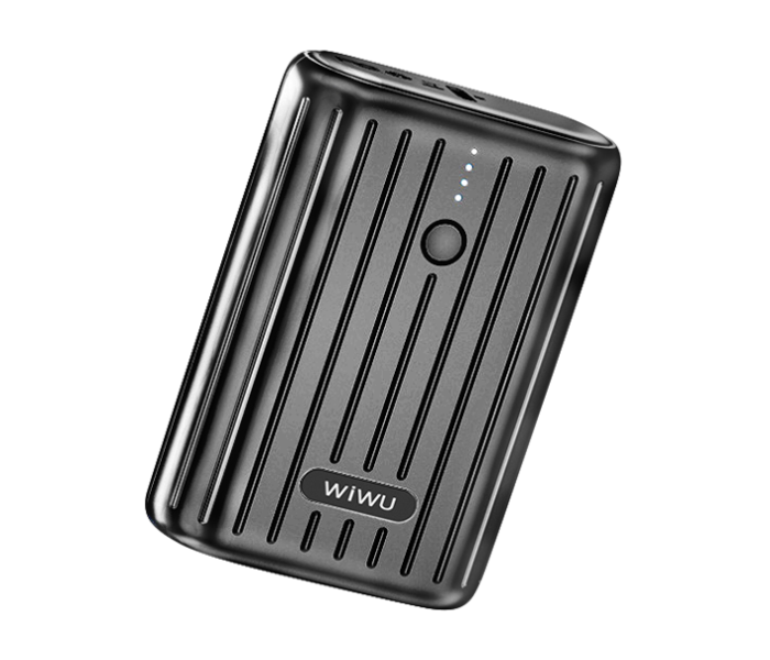 Wiwu JC-08B 10000Mah Remova Mini Power Bank - Black - Zoom Image 1