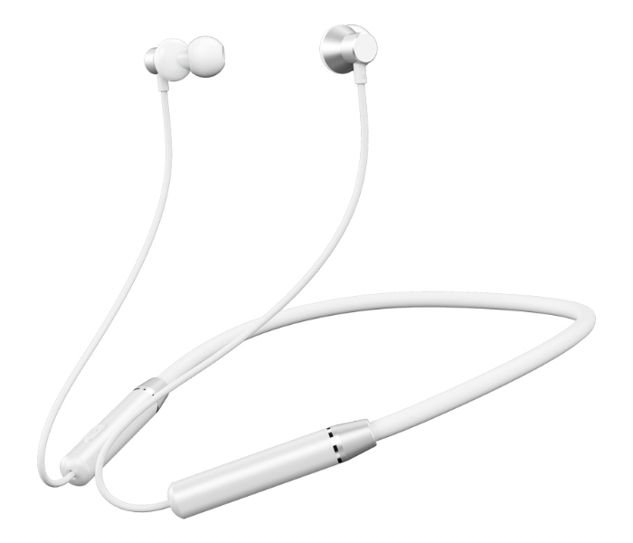 Remax RB-S29 Linton Series Memory Neckband Wireless Headphone -White - Zoom Image 1