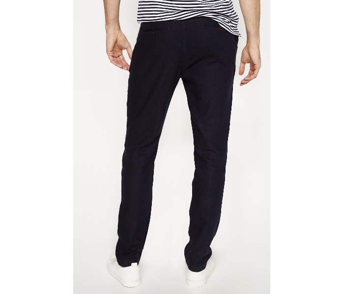 Springfield 155356911 Size 38 Chinos for Men - Dark Blue - Zoom Image 4