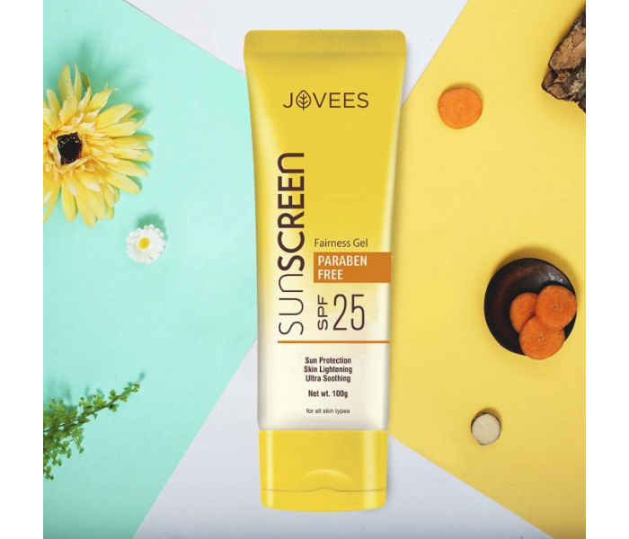 Jovees 66059 100gm Spf 25 Sunscreen Fairness Gel - Zoom Image