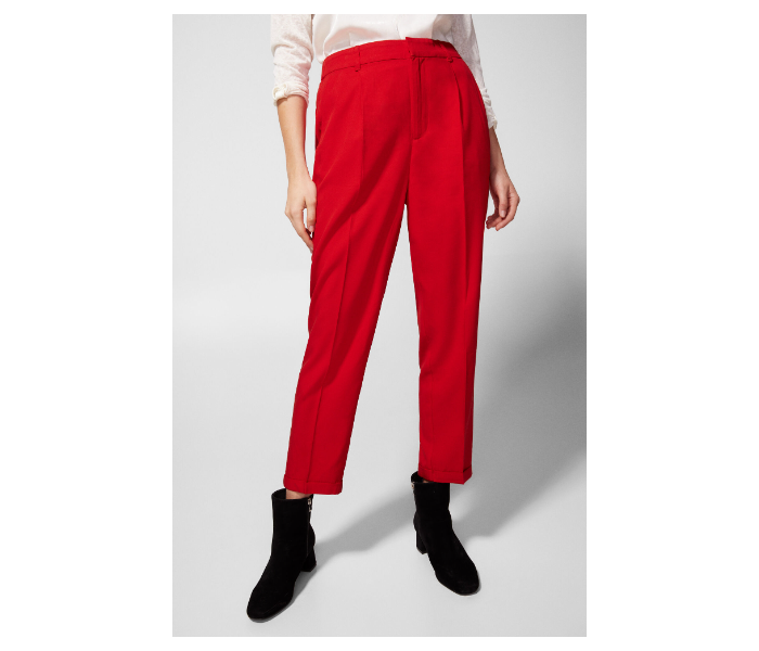 Springfield 683594564 Size 36 Cotton Pant for Women - Red - Zoom Image 1