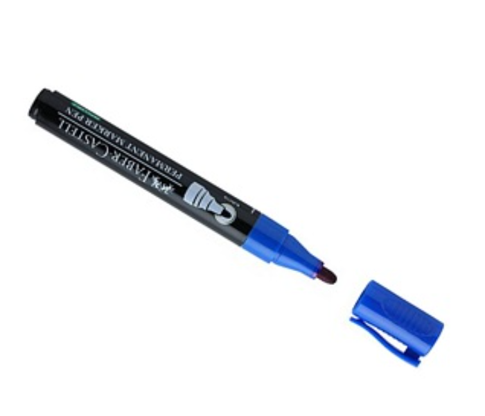 Faber Castell Permanent Marker Pens- Blue - Zoom Image 2