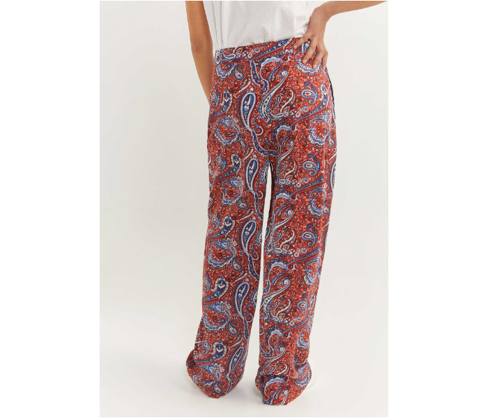 Springfield 683707766 Size 42 Cotton Pant for Women - Orange - Zoom Image 3