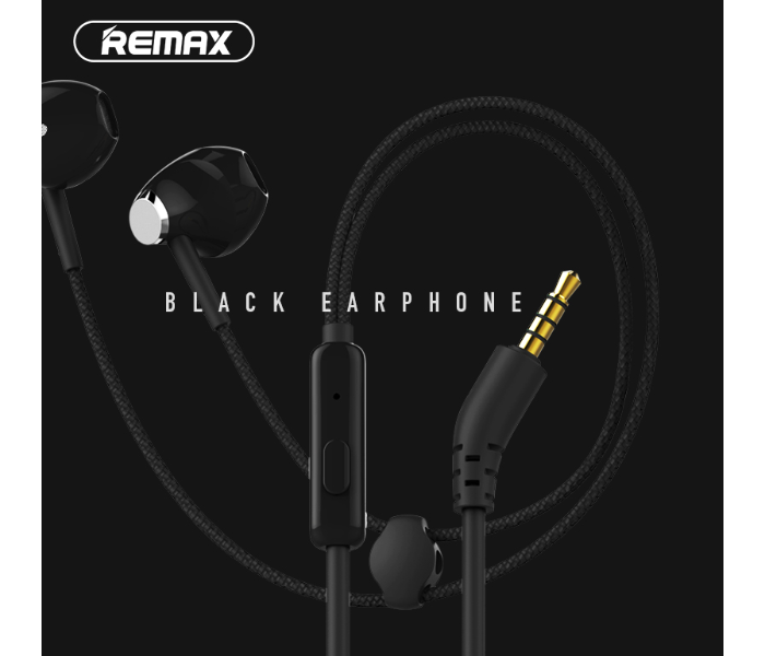 Remax RM-330 Bracelet Wired Earphone - Black - Zoom Image 2