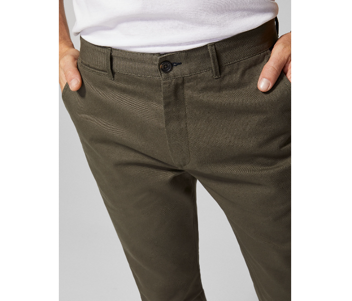 Springfield 155475125 Size 38 Chinos for Men - Green - Zoom Image 2