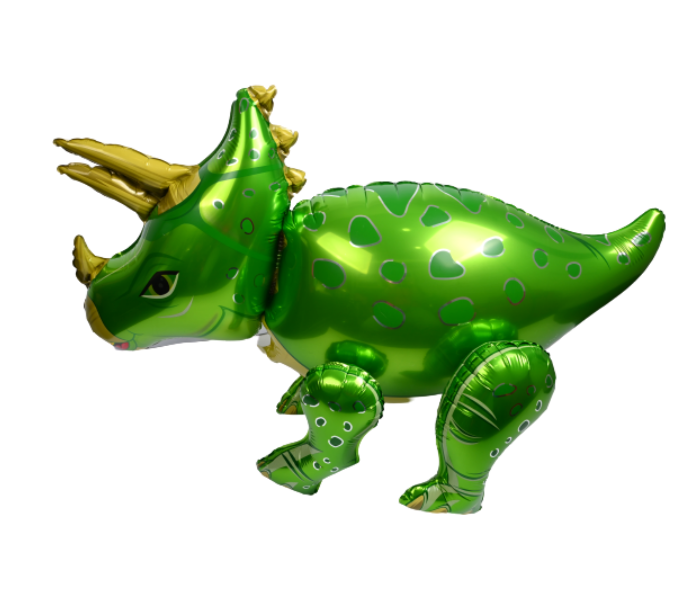 Vibgyor 3D Animal Shaped Dinosaur Foil Balloons -Green - Zoom Image