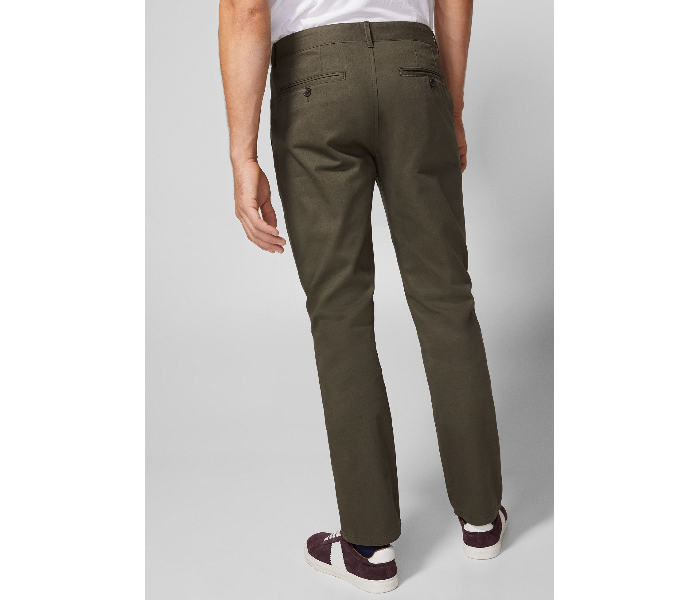 Springfield 155475125 Size 44 Chinos for Men - Green - Zoom Image 3