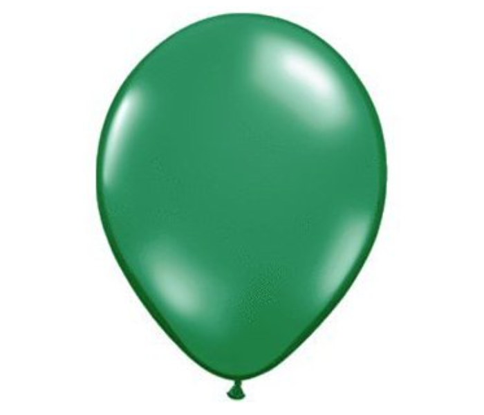 Mira Decor M D N10 257 10 inch Pack of 25 Piece Latex Balloon - Green - Zoom Image